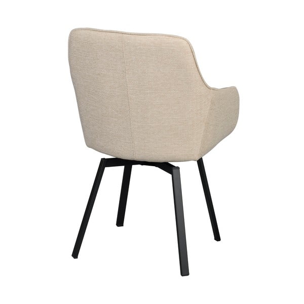 Bēši polsterēti ēdamistabas krēsli (2 gab.) Alison – Rowico-image-4