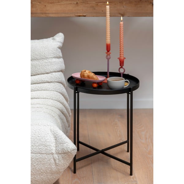 Metāla apaļš sānu galdiņš ø 40 cm Meseta  – Leitmotiv-image-1