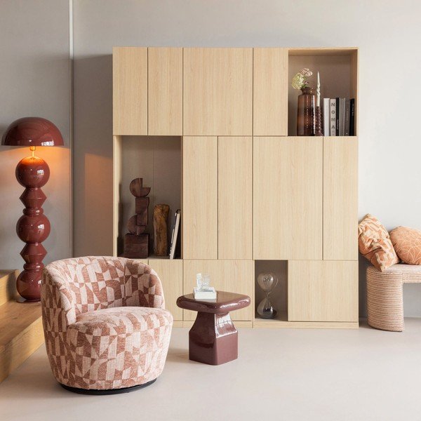 Dabīga toņa modulārais skapis 188x215 cm Build – WOOOD-image-1