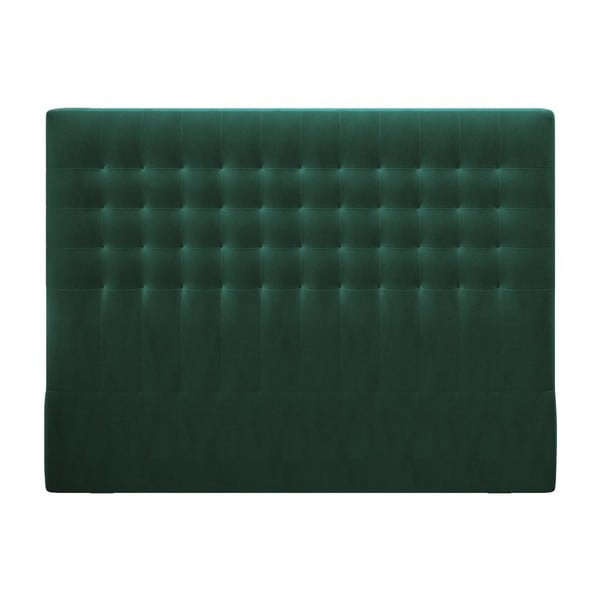 Gaiši zaļš samta gultas galvgalis Windsor & Co Sofas Apollo, 180 x 120 cm
