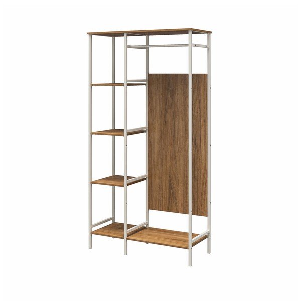 Skapis ar valriekstu koka imitāciju 95x180 cm Modine – Støraa-image-4