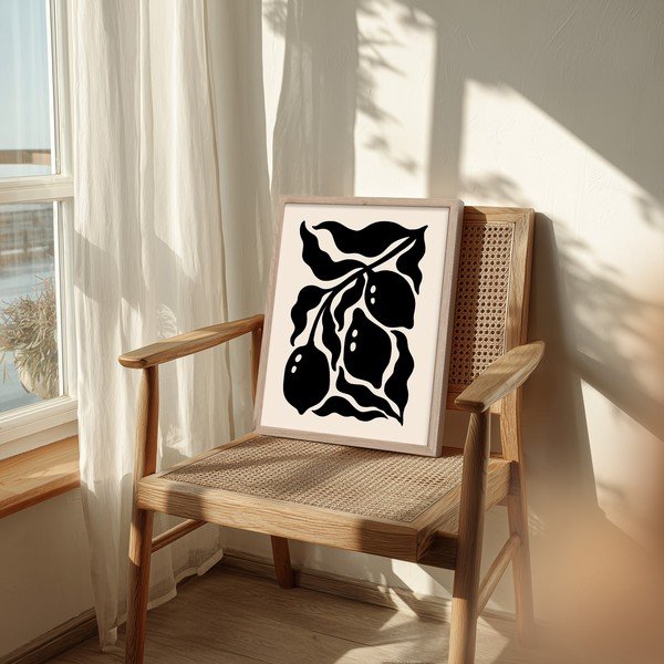 Drukāta glezna ar rāmi 30x40 cm Fruit – Styler-image-1