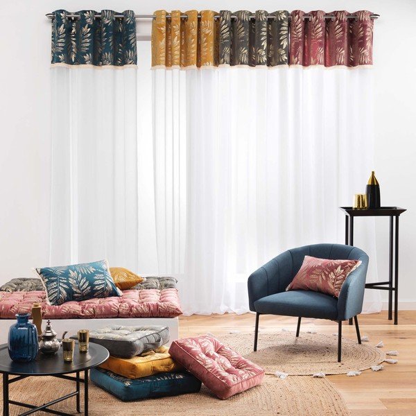 Tumši zils sēžammaiss Adelor – douceur d'intérieur-image-4