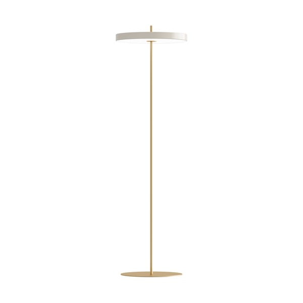 Balta LED stāvlampa ar regulējamu spilgtumu no metāla (augstums 151 cm) Asteria Floor – UMAGE