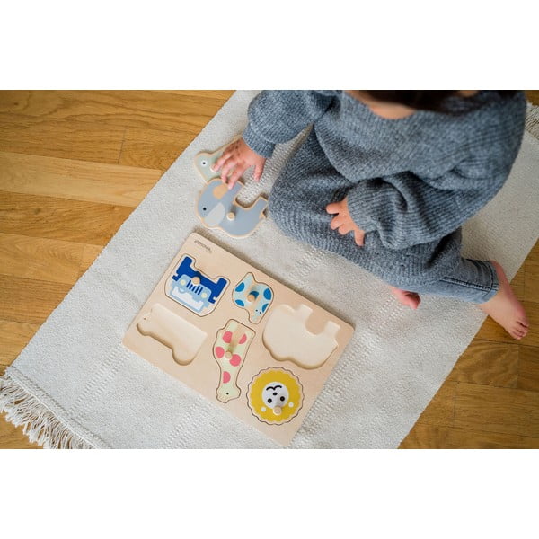 Koka reljefa puzle (gabalu skaits 6) Safari – Kindsgut-image-1