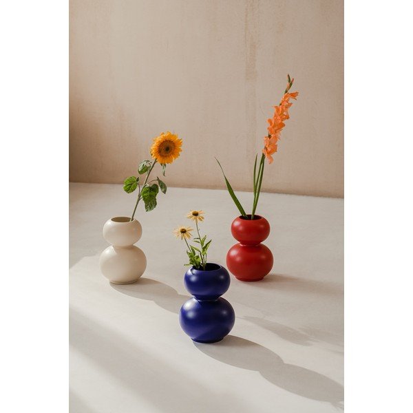 Bēša keramikas vāze (augstums 36 cm) Tuga – noo.ma-image-4