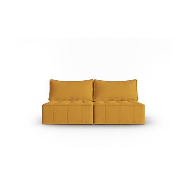 Dzeltens dīvāns 160 cm Mike – Micadoni Home