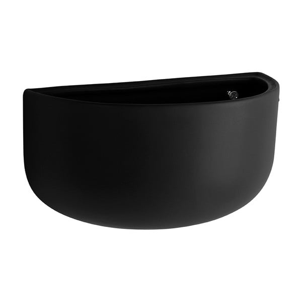 Matēts melns keramikas sienas pods PT LIVING Nest-image-1