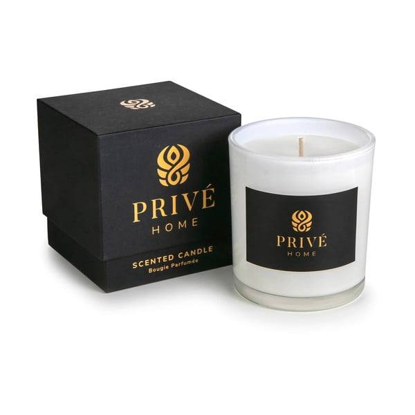 Aromātiskā sojas vaska svece degšanas laiks 60 h Oud & Bedgamote – Privé Home-image-2