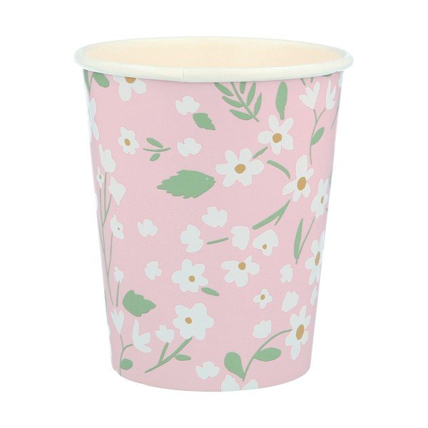 Papīra vienreizlietojamās glāzītes (12 gab.) Ditsy – Meri Meri-image-2