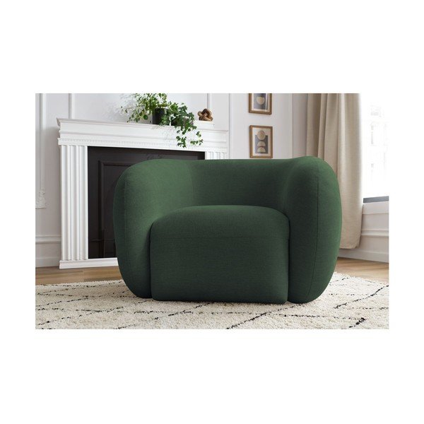 Zaļš atpūtas krēsls Celine – Bobochic Paris-image-1