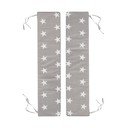 Pelēkbēši pārsegi bērnu dārza komplektam (2 gab.) 18x90 cm Little Stars – Roba