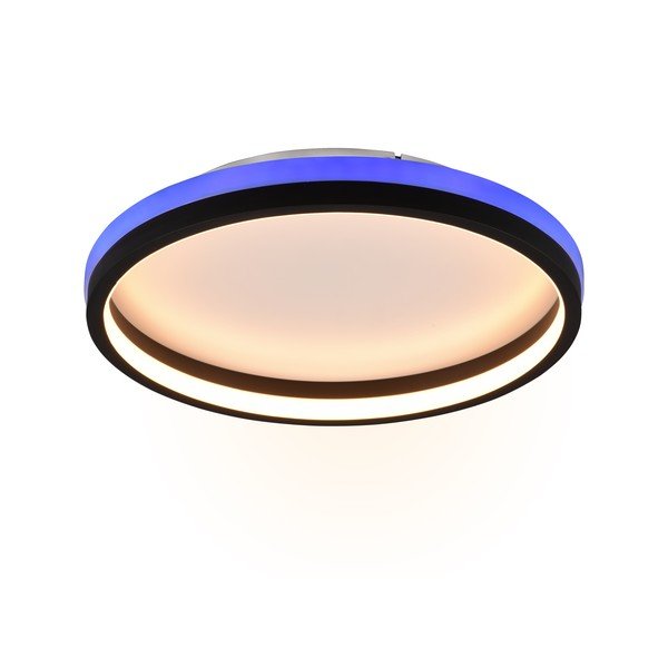 Matēti melna LED griestu lampa ar tālvadību ø 39 cm Hiko – Reality-image-4