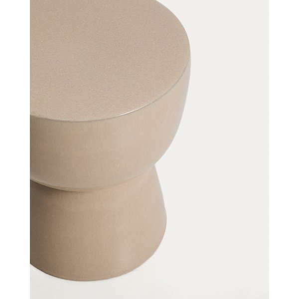Keramikas apaļš dārza galdiņš 36x36 cm Mesquida – Kave Home