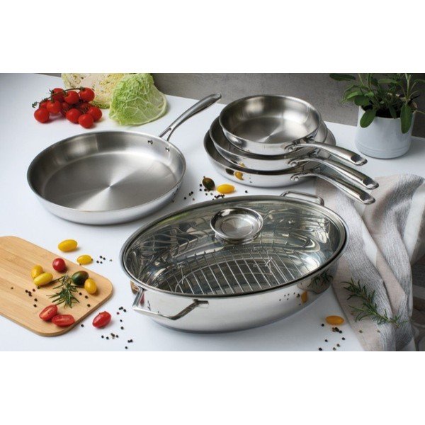 Nerūsējošā tērauda panna ø 20 cm – Brandani-image-1