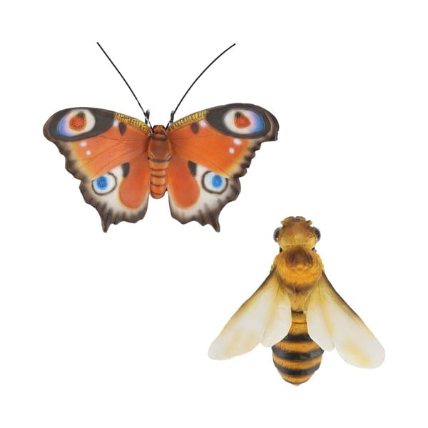 Dārza statujas no polirezīna (2 gab.) Butterfly – Esschert Design