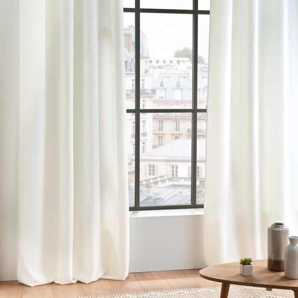Krēmkrāsas aizkars 140x260 cm Essentiel – douceur d'intérieur-image-2