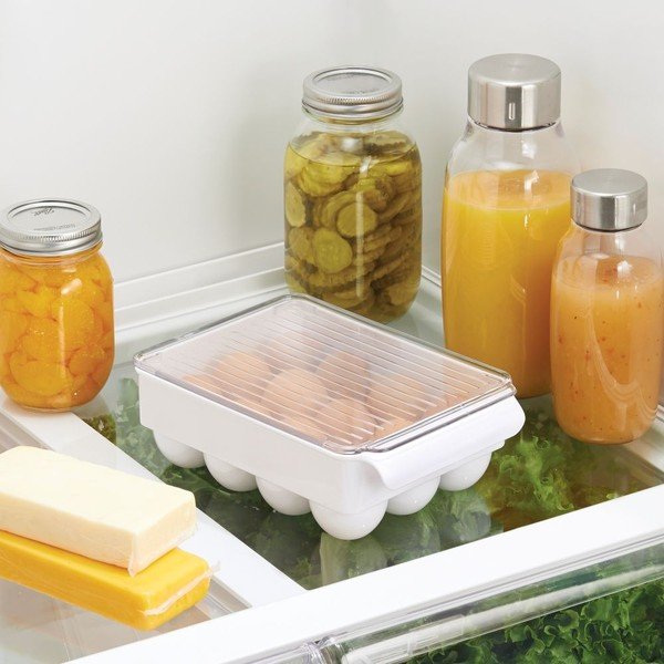 Olu uzglabāšanas sistēma InterDesign Fridge Egg S-image-1