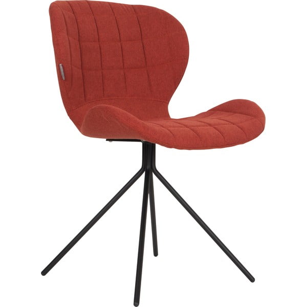 2 sarkanu krēslu komplekts Zuiver OMG