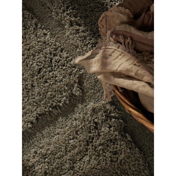Haki ar rokām darināts apaļš paklājs ø 160 cm Lambeth Jasper – Ted Baker-image-2