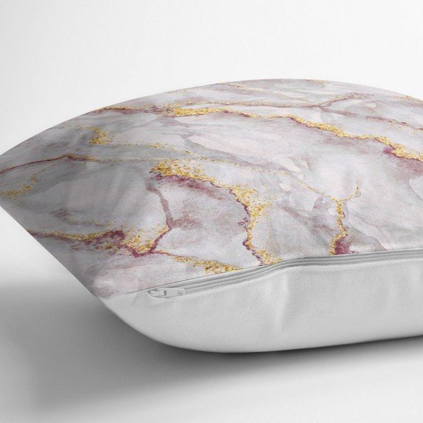 Spilvendrāna Minimalist Cushion Covers Elegant Marble, 45 x 45 cm-image-1