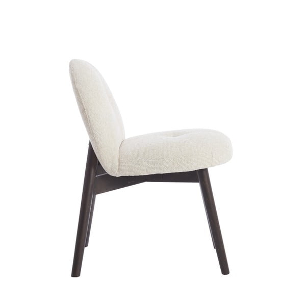 Krēmkrāsas polsterēti ēdamistabas krēsli (2 gab.) Sinosa – Light & Living-image-3