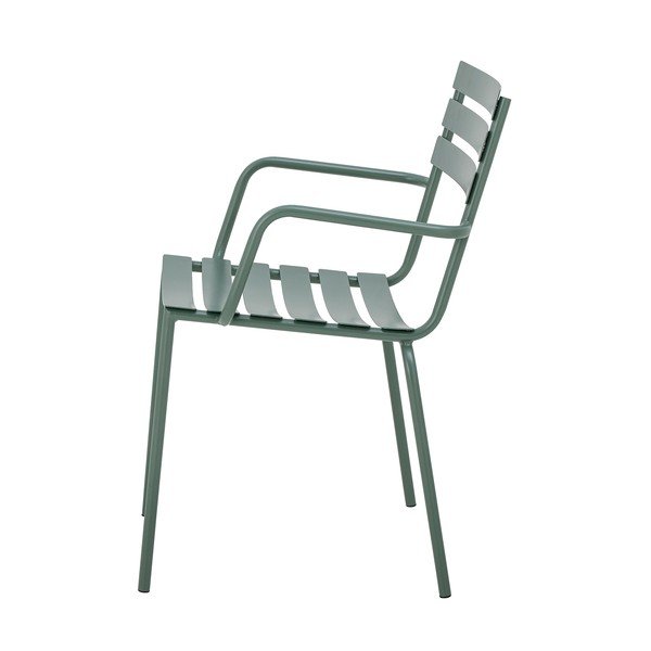 Zaļš metāla dārza krēsls Monsi – Bloomingville-image-2