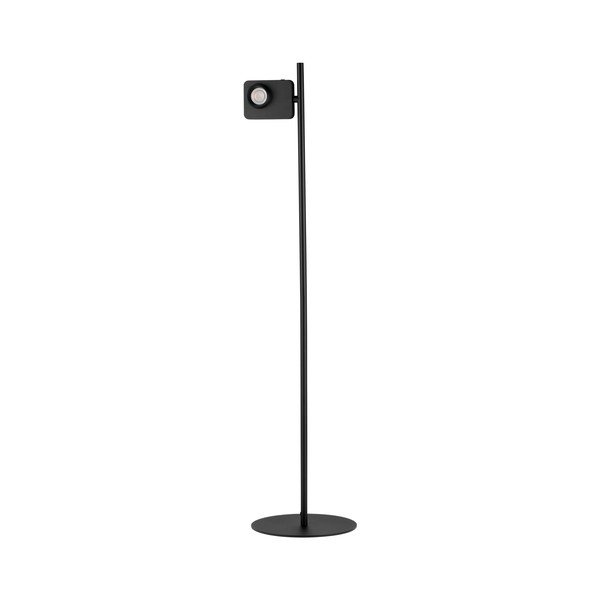 Melna alumīnija LED stāvlampa ar saliekamu konstrukciju/ar regulējamu spilgtumu (augstums 131 cm) Kedros – Nova Luce