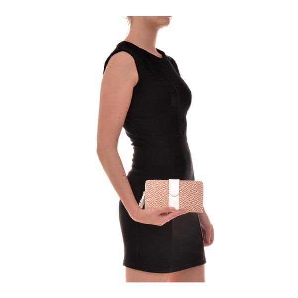 Rozā Sofia Cardoni Runno Arancio rokassomiņa-image-3