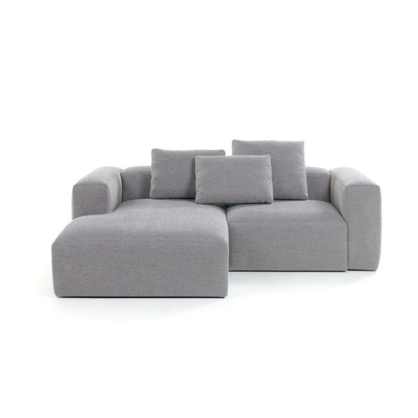 Gaiši pelēks spilvens dīvānam La Forma 70 x 50 cm-image-2