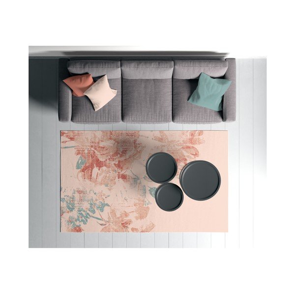 Rozā paklājs Oyo home Suzzo Rosa, 140 x 220 cm-image-1