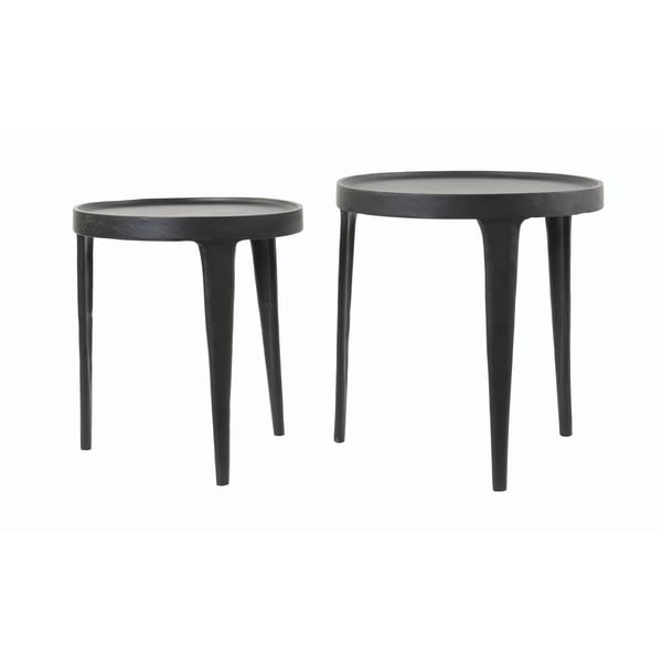 Apaļi sānu galdiņi (2 gab.) ø 43 cm Tobias – Light & Living-image-2