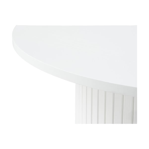 Balts apaļš žurnālgaldiņš Nola – Unique Furniture-image-3