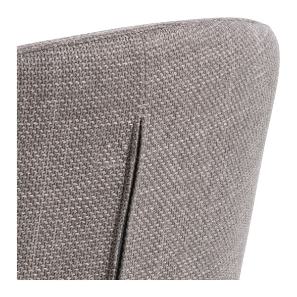 Pelēki polsterēti ēdamistabas krēsli (2 gab.) Pippa – Actona-image-1