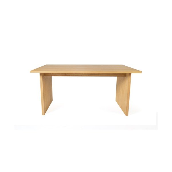 Ēdamgalds ar ozolkoka imitācijas virsmu 90x160 cm Stripe – Woodman-image-2