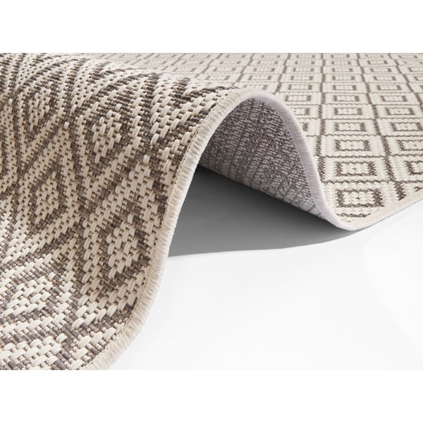 Bēši pelēks āra paklājs Ragami Porto, 70 x 200 cm-image-1