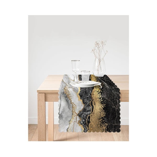Galda celiņš 40x130 cm Marble – Minimalist Cushion Covers-image-1