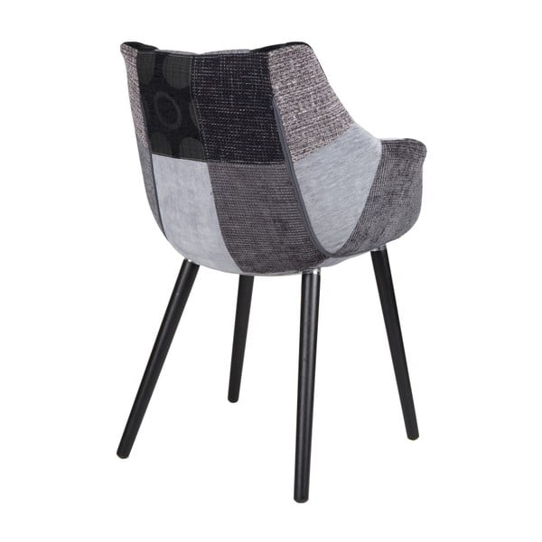 Pelēks Zuiver Twelve Patchwork krēsls-image-3
