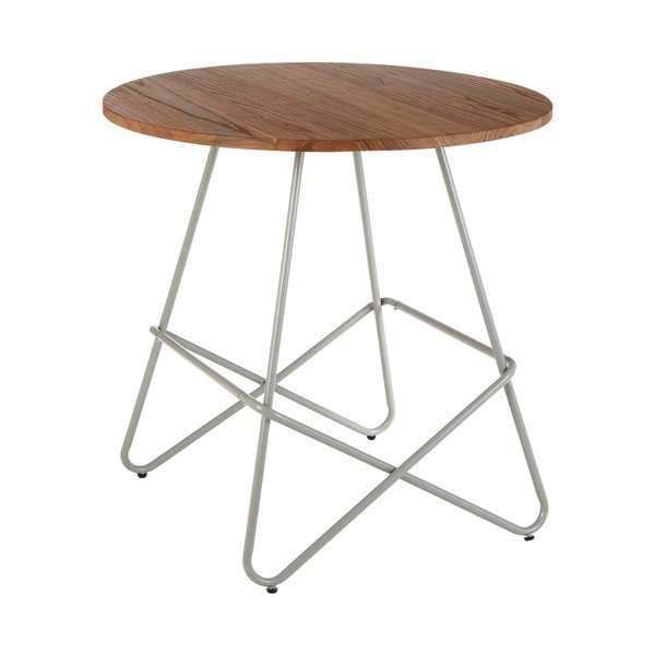 Gobas masīvkoka apaļš ēdamgalds ø 80 cm District – Premier Housewares