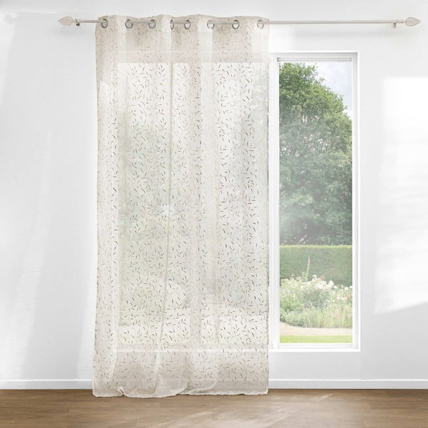 Bēšs/zelta krāsas dienas aizkars 140x240 cm Maissa – douceur d'intérieur-image-1