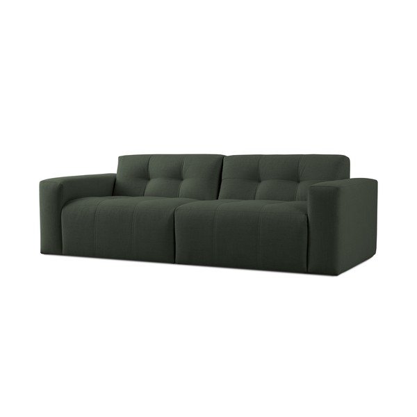 Tumši zaļš dīvāns 220 cm Maxel – Scandic-image-2