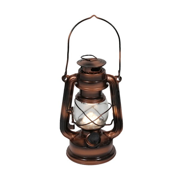 Bronzas krāsas LED laterna (augstums 19 cm) – Hilight-image-3