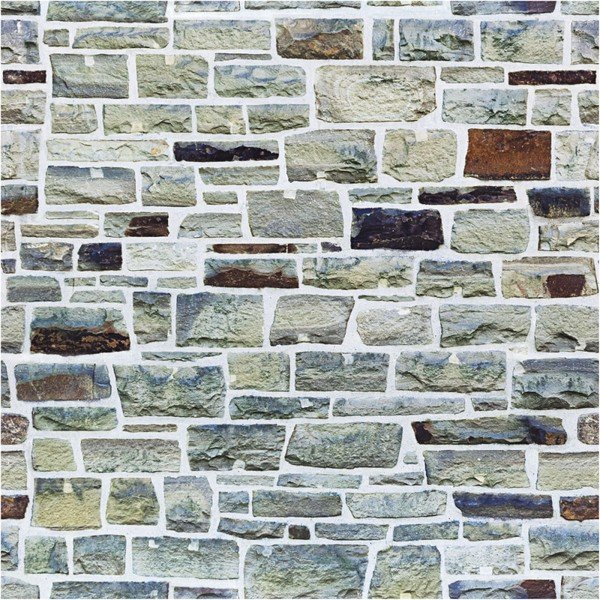 Dekoratīva sienas uzlīme Ambiance Camargue Stone, 40 x 40 cm-image-3