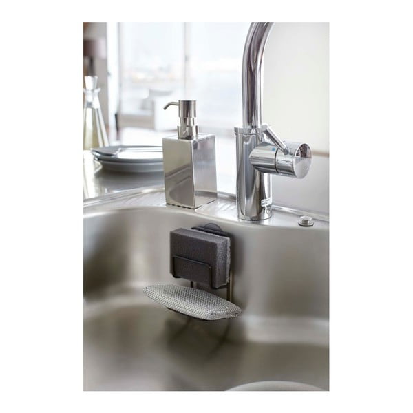 Melns sūkļa turētājs YAMAZAKI Tower-image-1