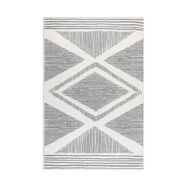 Pelēks/krēmkrāsas āra paklājs 80x150 cm Gemini – Elle Decoration