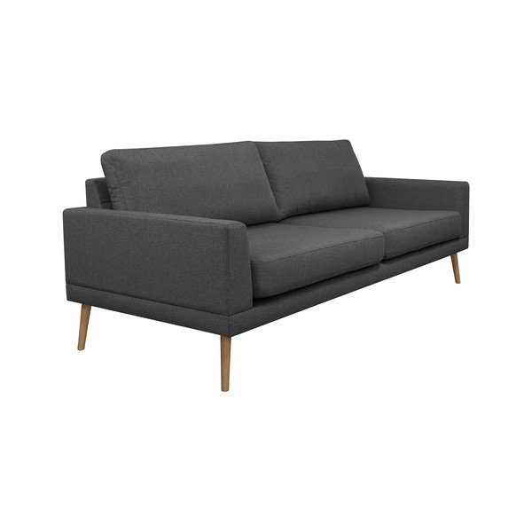 Tumši pelēks trīsvietīgs dīvāns Windsor & Co Sofas Vega-image-1