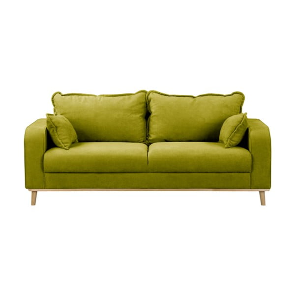 Zaļš dīvāns 193 cm Beata – Ropez