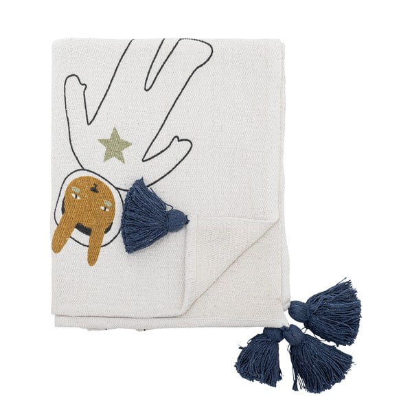 Balta bērnu sega 130x160 cm Space – Bloomingville Mini-image-2