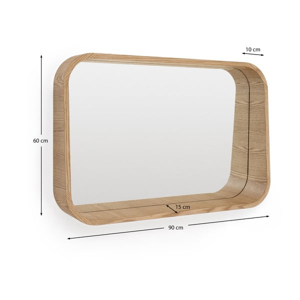Sienas spogulis 90x60 cm Salaya – Kave Home-image-3