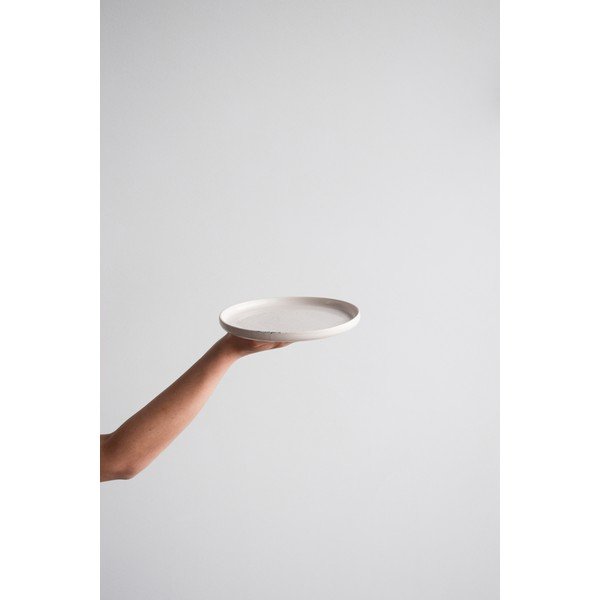 Gaiši rozā ÅOOMI Dust mazs keramikas šķīvis, ø 20 cm-image-3